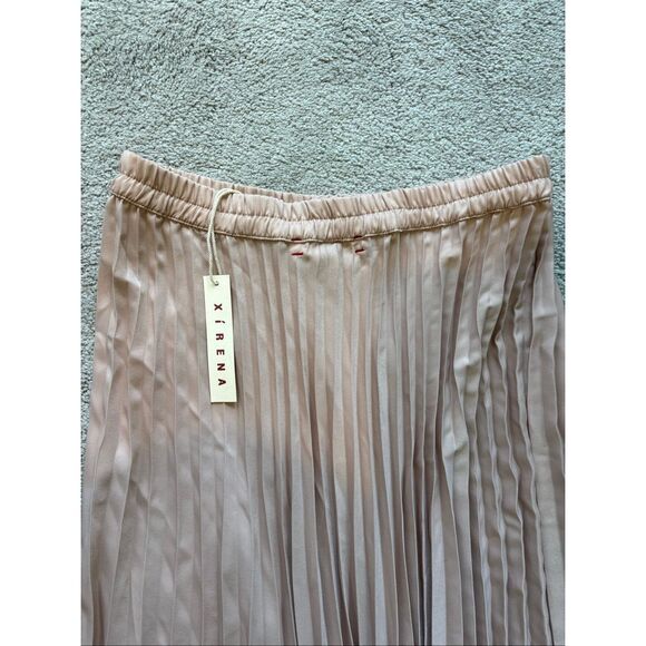 NWT Xirena "Sienna" Pink Pleated Skirt, size XS, $225 - Picture 7 of 8